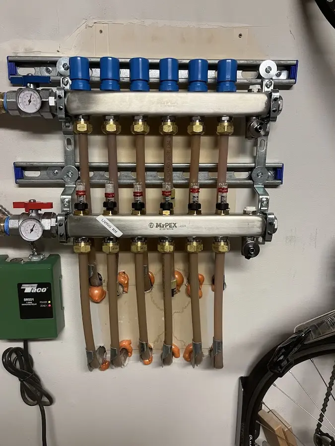 Plumber performing Water Heater Repair at a residential property in Shawangunk